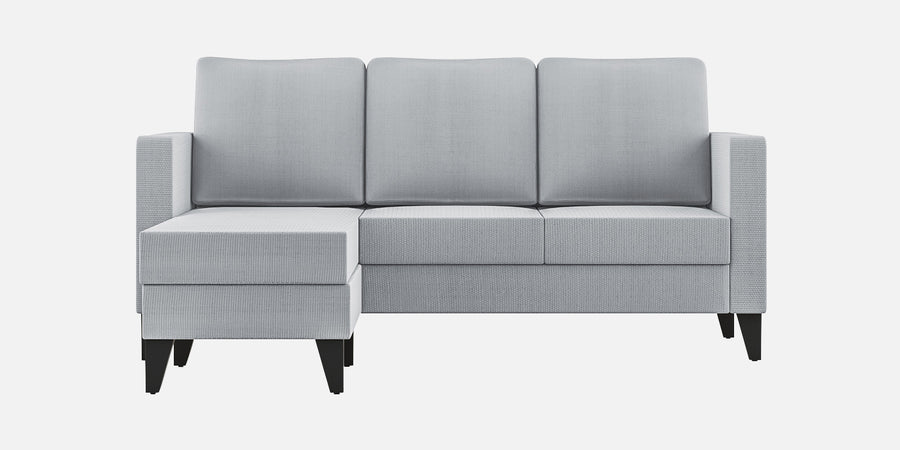 Nori Fabric Rhs Sectional Sofa 2 Lounger In Coin Grey Colour - Febonic Living