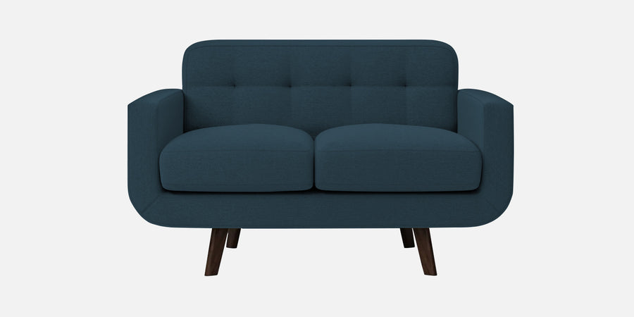Marsela Fabric 2 Seater Sofa In Cool Blue Colour - Febonic Living