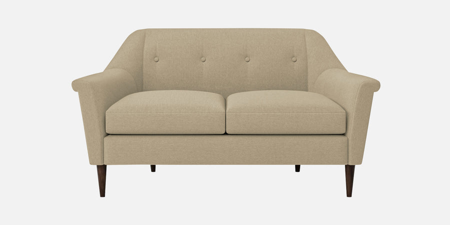 Homer Fabric 2 Seater Sofa In Honey Beige Colour - Febonic Living