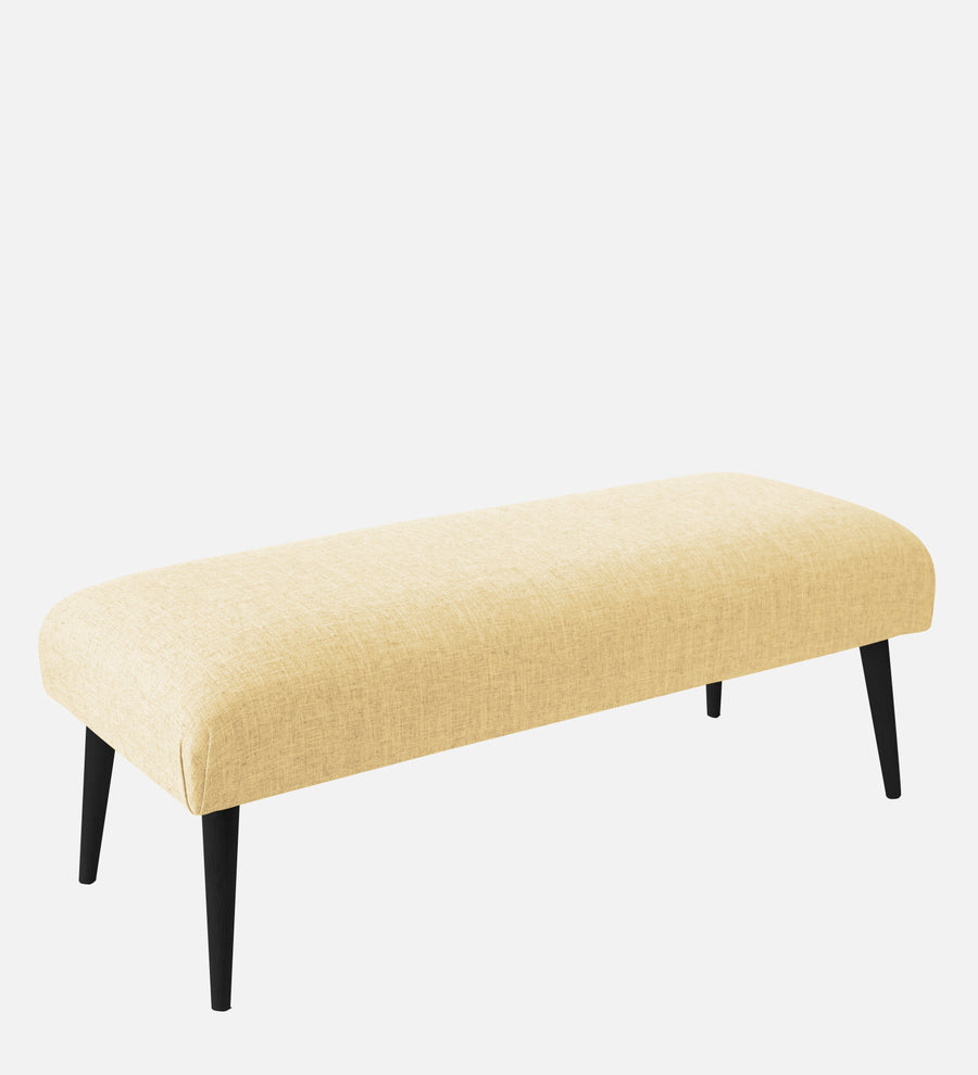 Adon Velvet Bench In Sandy Beige Colour - Febonic Living