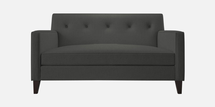 Miller Fabric 2 Seater Sofa In Charcoal Grey Colour - Febonic Living