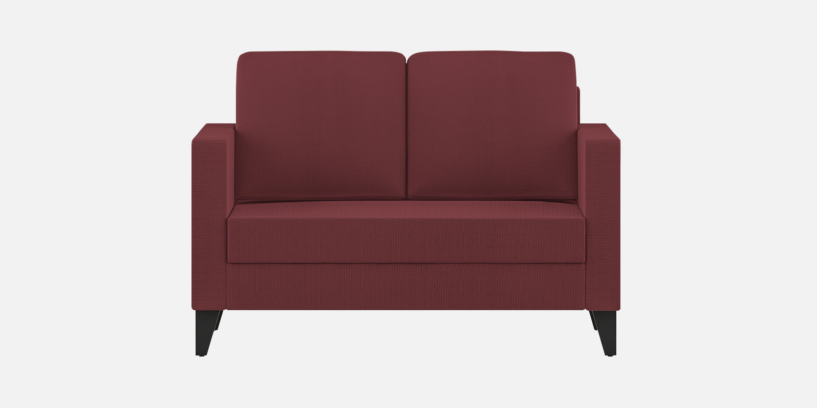 Nori Fabric 2 Seater Sofa In Blaze Red Colour