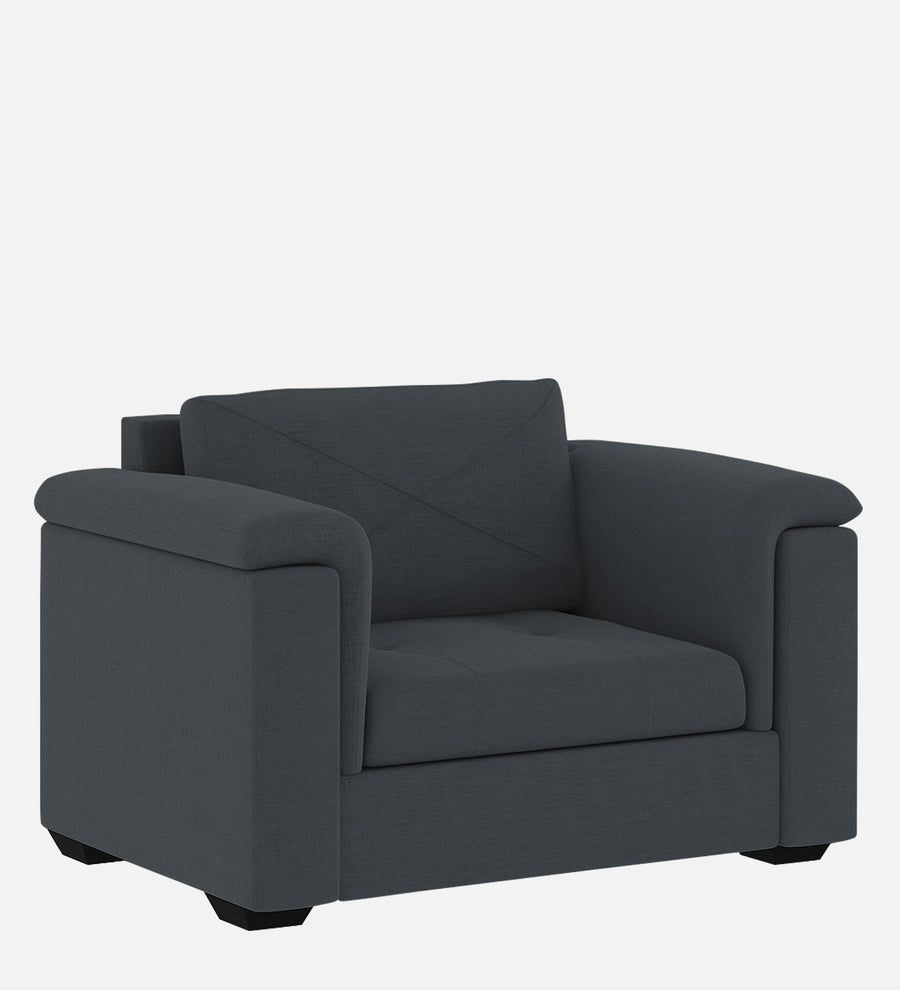 Andres Fabric 1 Seater Sofa In Dub Grey Colour - Febonic Living