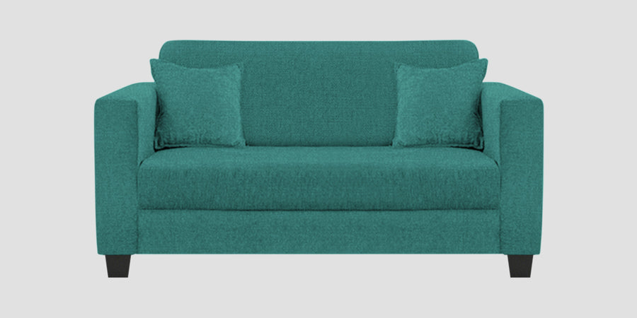 Nebula Fabric 2 Seater Sofa In Sea Green Colour - Febonic Living