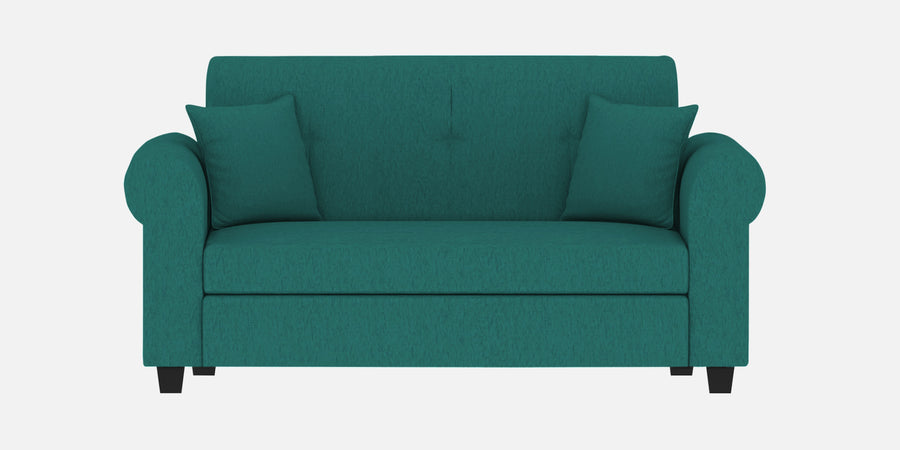 Derado Fabric 2 Seater Sofa In Sea Green Colour - Febonic Living