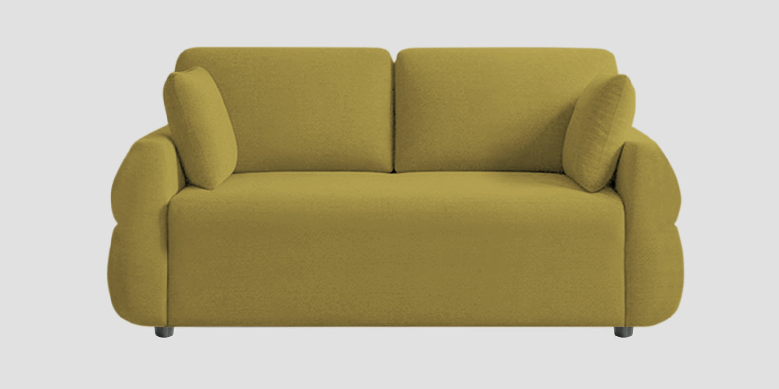 Jack Fabric 2 Seater Sofa In Parrot Green Colour