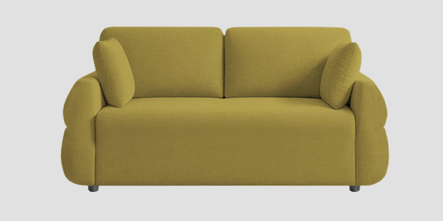 Jack Fabric 2 Seater Sofa In Parrot Green Colour - Febonic Living