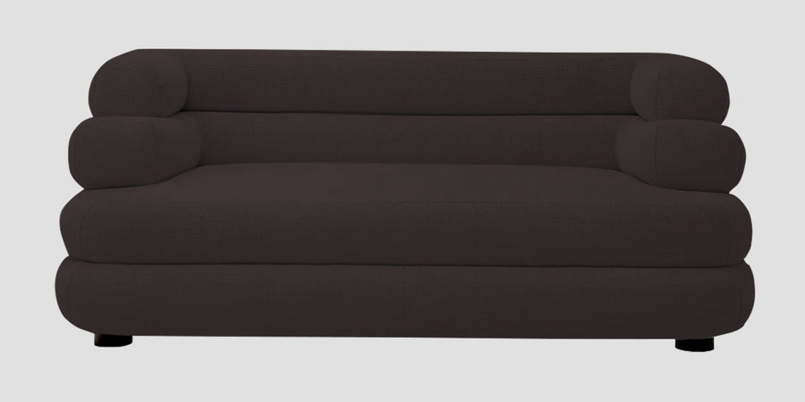 Wener Fabric 2 Seater Sofa In Pebble Brown Colour - Febonic Living