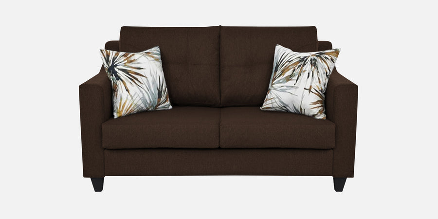 Welly Fabric 2 Seater Sofa In Cidar Brown Colour - Febonic Living