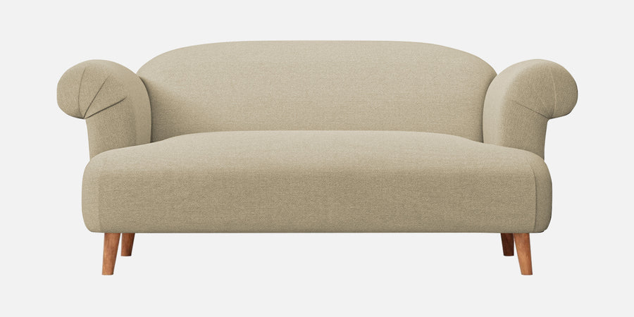 Barber Fabric 2 Seater Sofa In Honey Beige Colour - Febonic Living