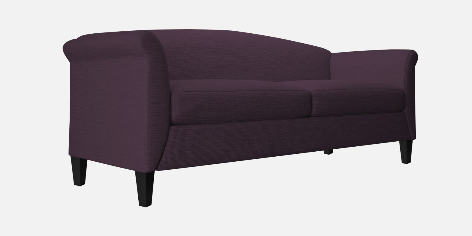 Kimber Fabric 3 Seater Sofa in Greek Purple Colour