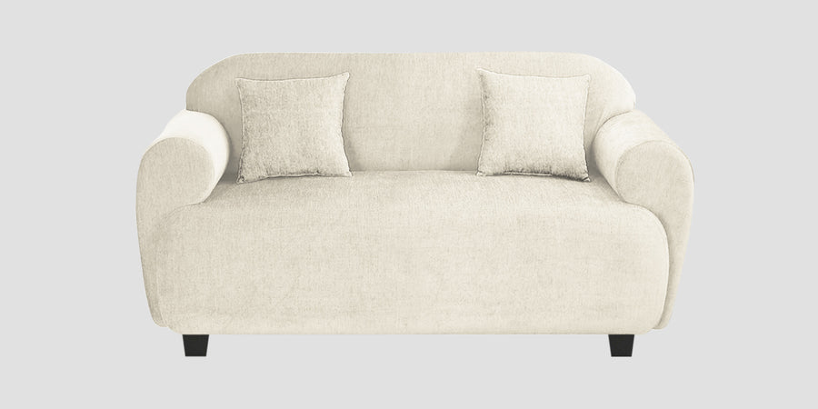 Apollo Fabric 2 Seater Sofa Inivory Cream Colour - Febonic Living