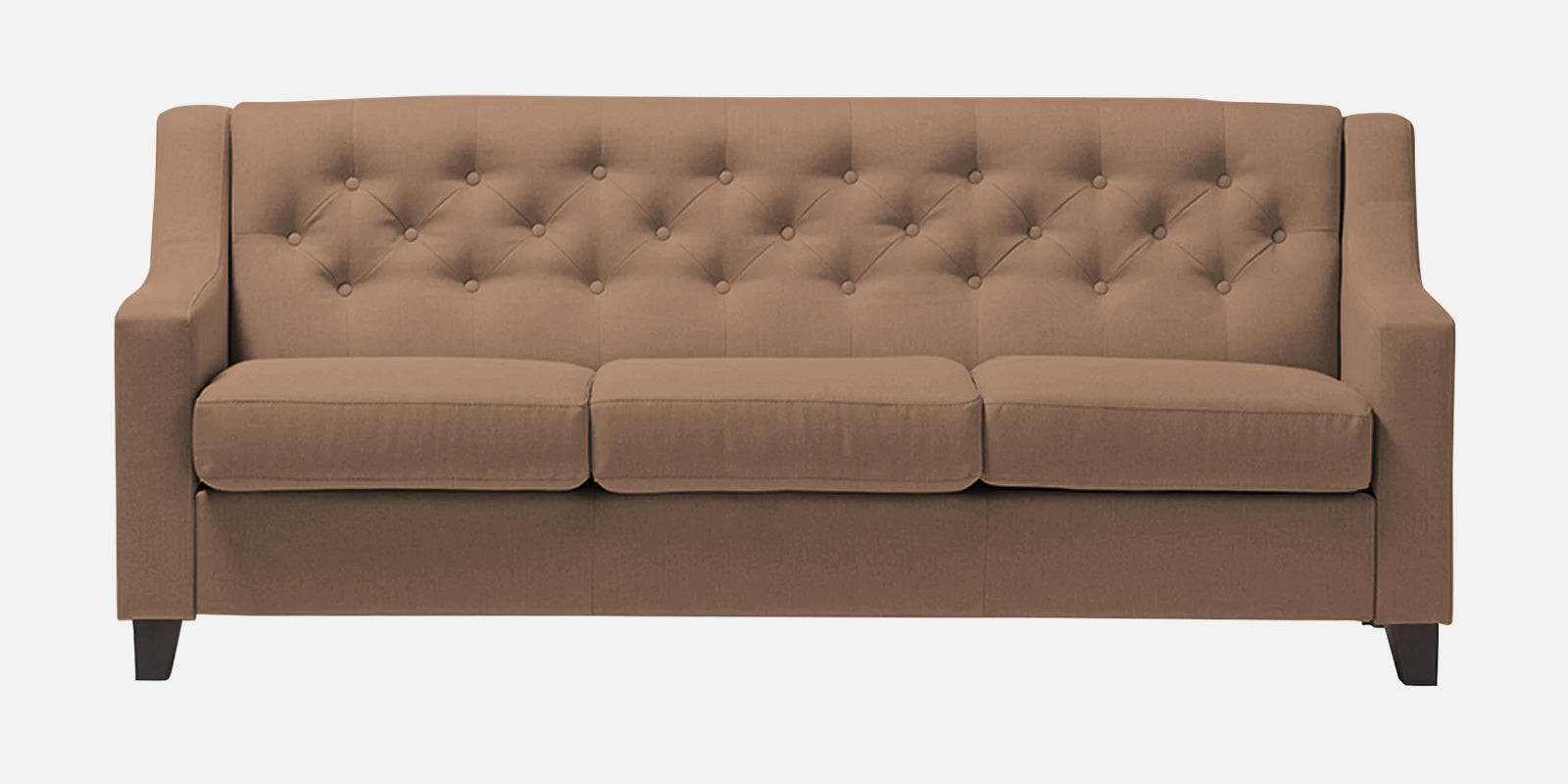 Baidy Fabric 3 Seater Sofa in Cosmic Beige Colour