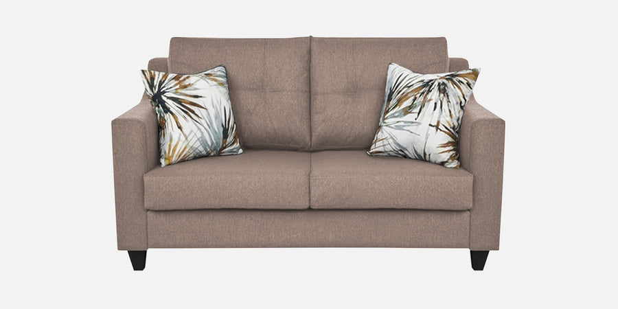 Welly Fabric 2 Seater Sofa In Kadhi Beige Colour - Febonic Living