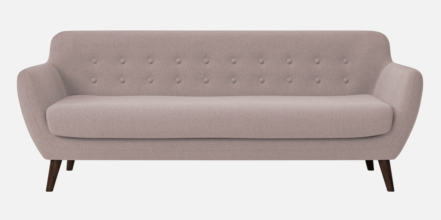 Goofy Fabric 3 Seater Sofa In Almond Beige Colour - Febonic Living