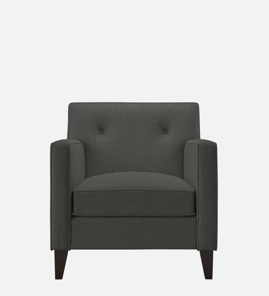 Miller Fabric 1 Seater Sofa In Charcoal Grey Colour - Febonic Living