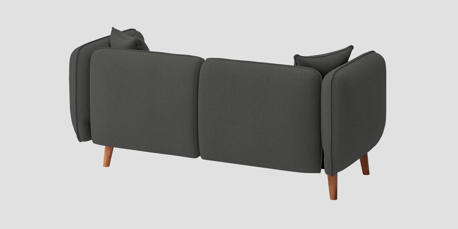 Reva Fabric 2 Seater Sofa In Stone Grey Colour - Febonic Living