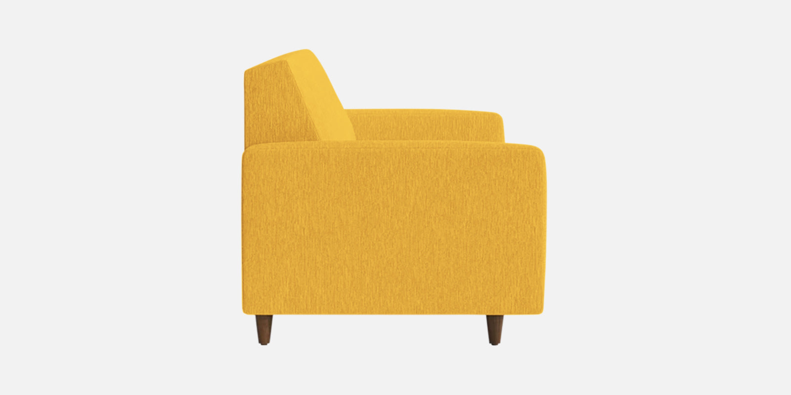 Timon Fabric 2 Seater Sofa in Bold Yellow Colour