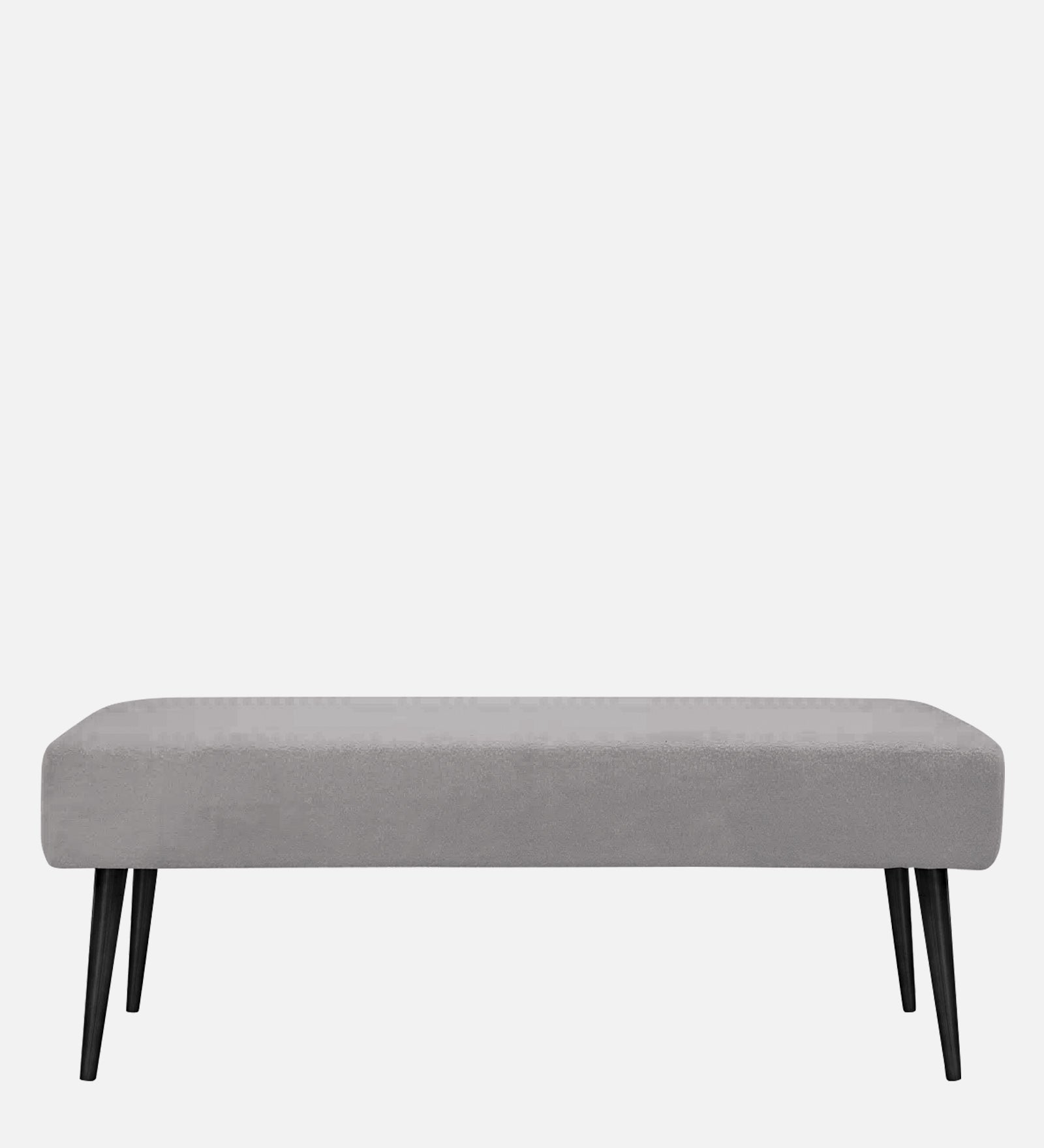 Orbit Fabric Bench In Lit Grey Colour