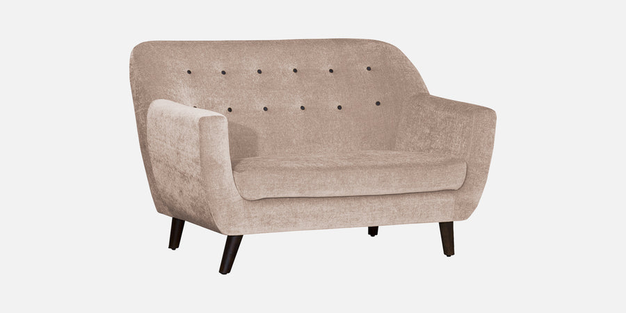 German Fabric 2 Seater Sofa In Kadhi Beige Colour - Febonic Living