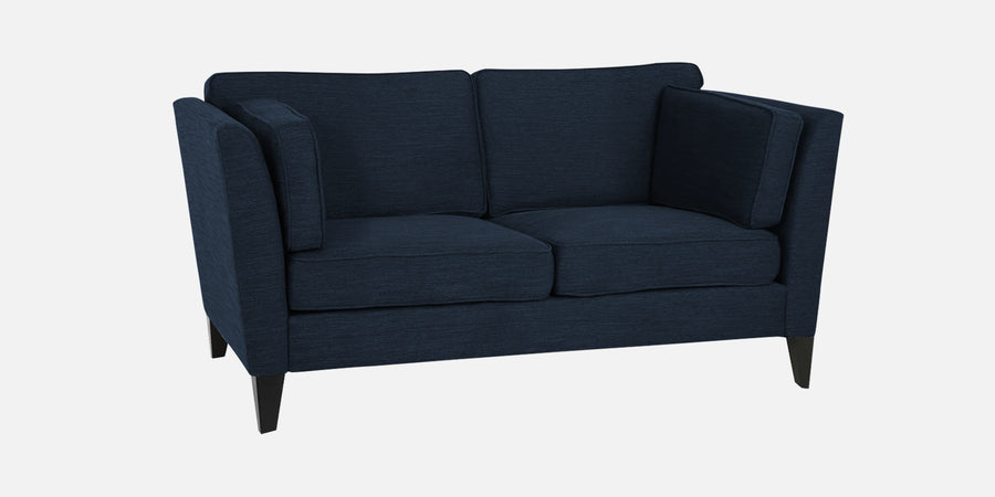 Nigar Fabric 2 Seater Sofa In Denim Blue Colour - Febonic Living