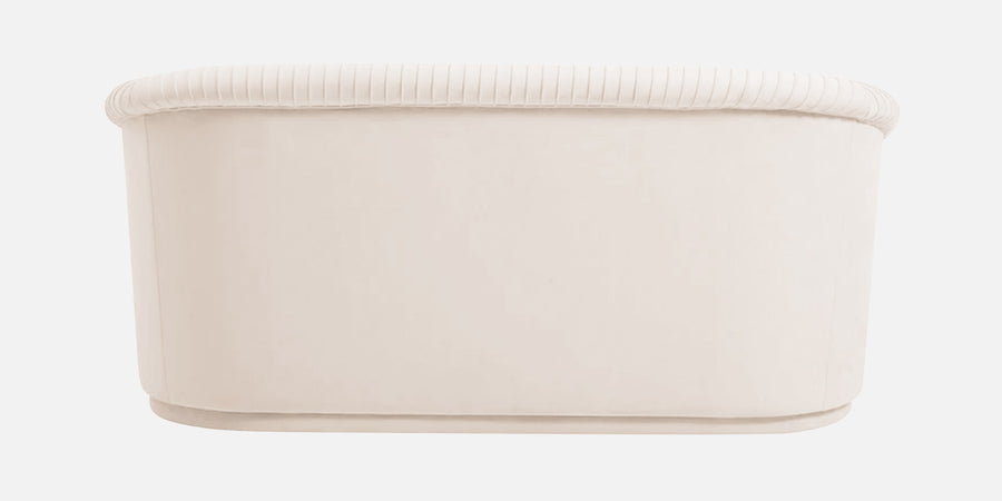 Yara Velvet Fabric 2 Seater Sofa In Camel Beige Colour - Febonic Living