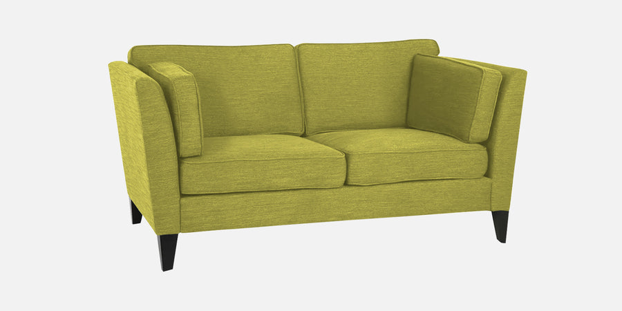 Nigar Fabric 2 Seater Sofa In Parrot Green Colour - Febonic Living