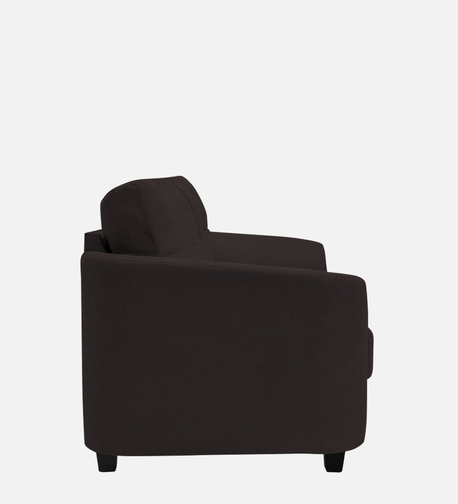 Mulan Fabric 1 Seater Sofa In Pebble Brown Colour - Febonic Living
