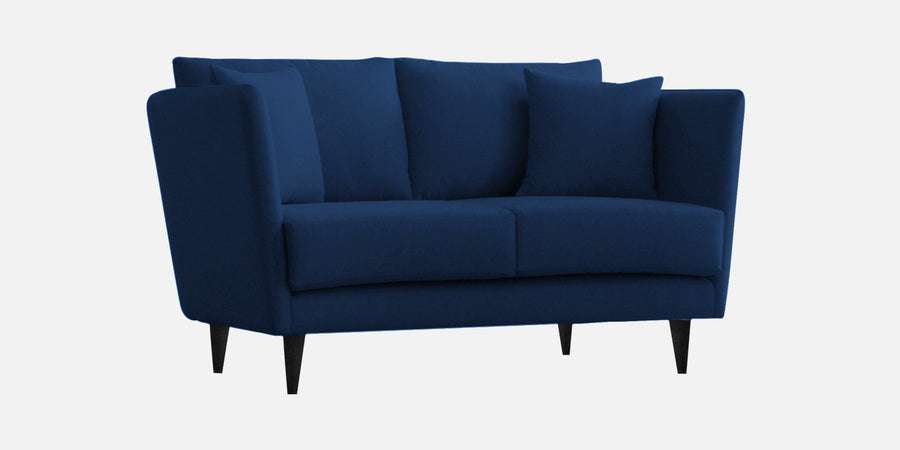 Norway Velvet 2 Seater Sofa In Imperial Blue Colour - Febonic Living
