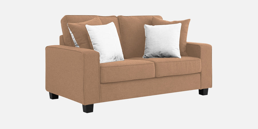Ladybug Fabric 2 Seater Sofa In Cosmic Beige Colour - Febonic Living