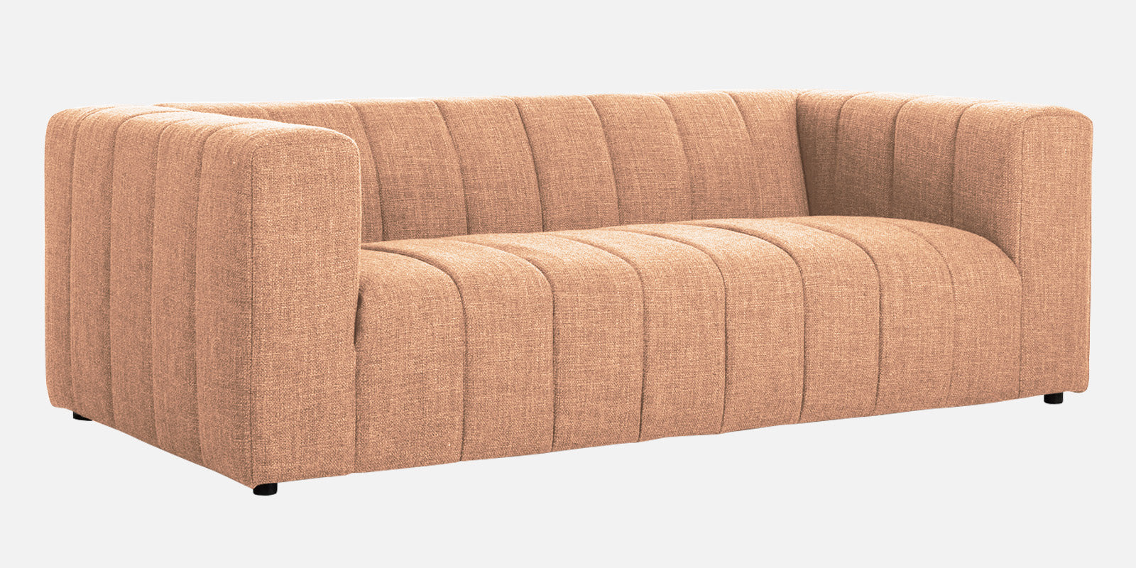 Lara Fabric 3 Seater Sofa in Cosmic Beige Colour