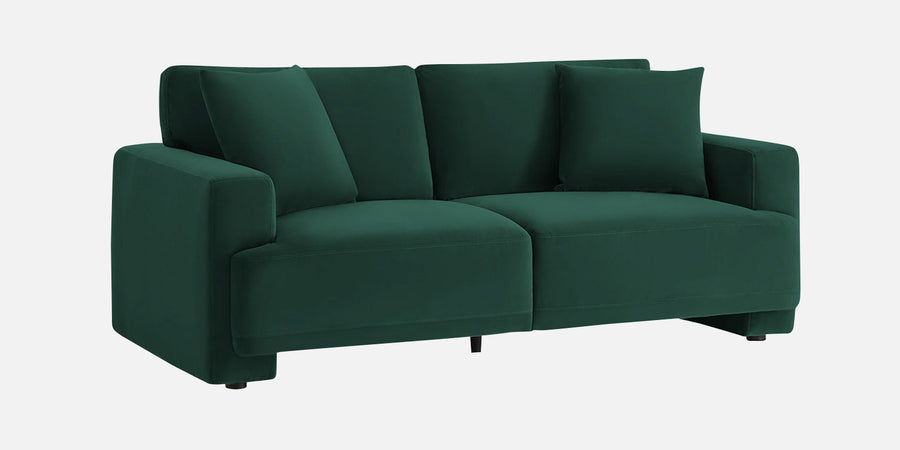 Kosta Velvet 2 Seater Sofa In Forest Green Colour - Febonic Living
