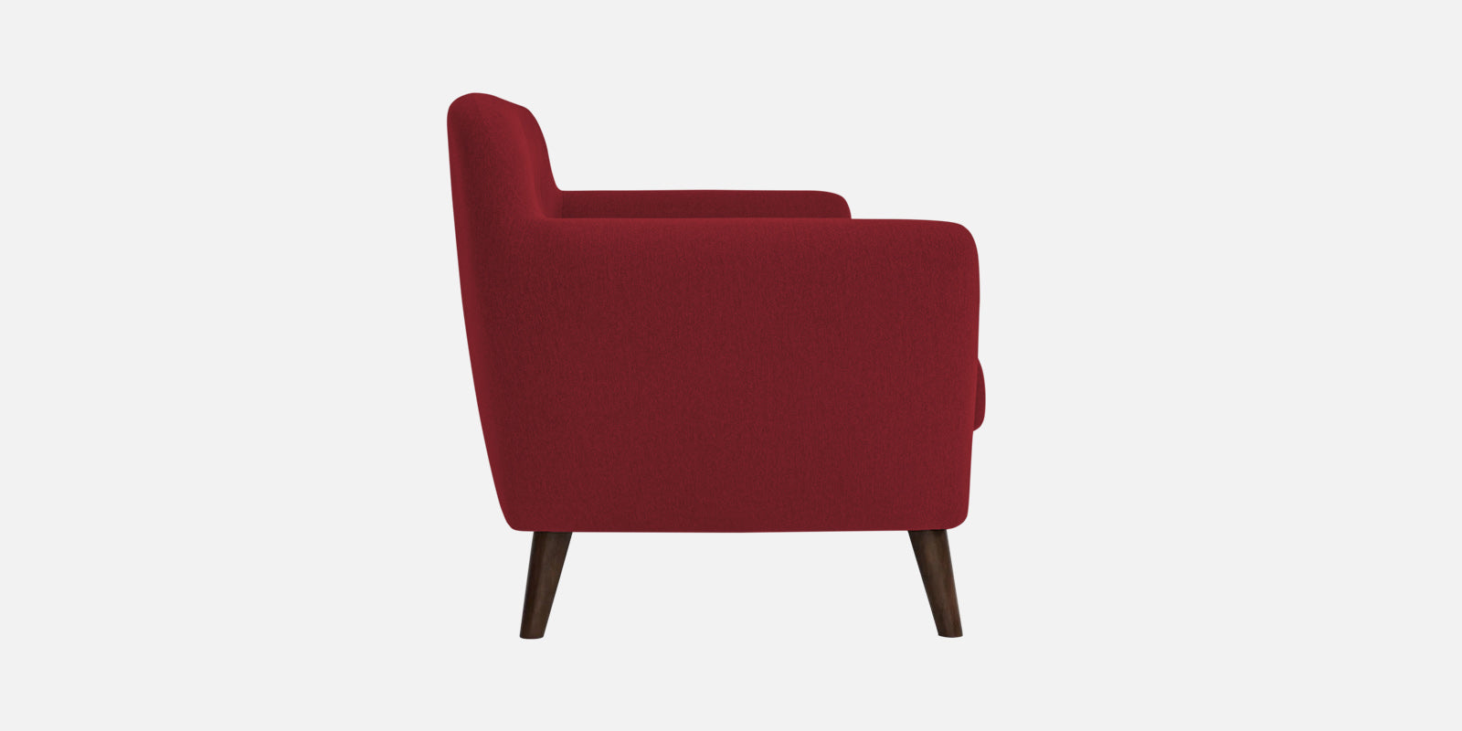 Goofy Fabric 2 Seater Sofa in Chilli Red Colour