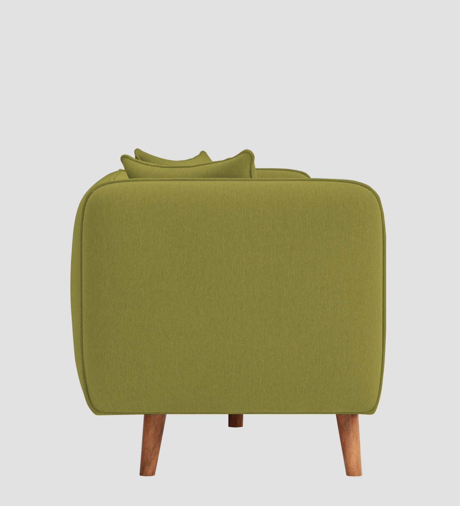 Reva Fabric 1 Seater Sofa In  Kelly Green Colour - Febonic Living