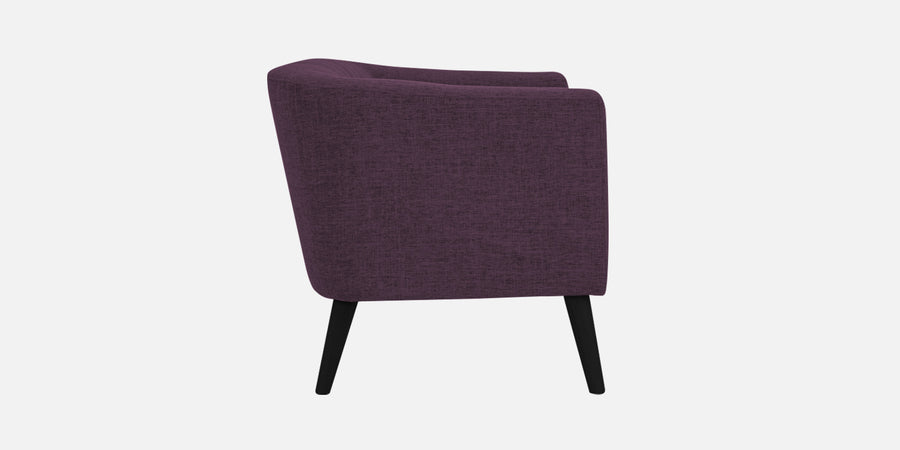 Casper Fabric 3 Seater Sofa In Greek Purple Colour - Febonic Living
