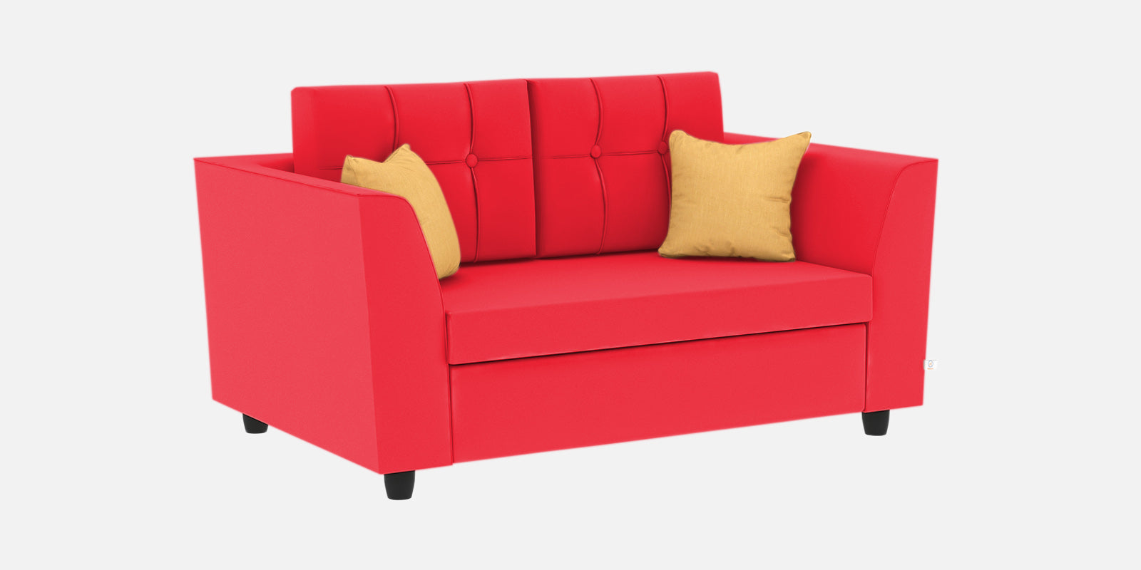 Nestin Velvet 2 Seater Sofa in Ox Blood Maroon Colour