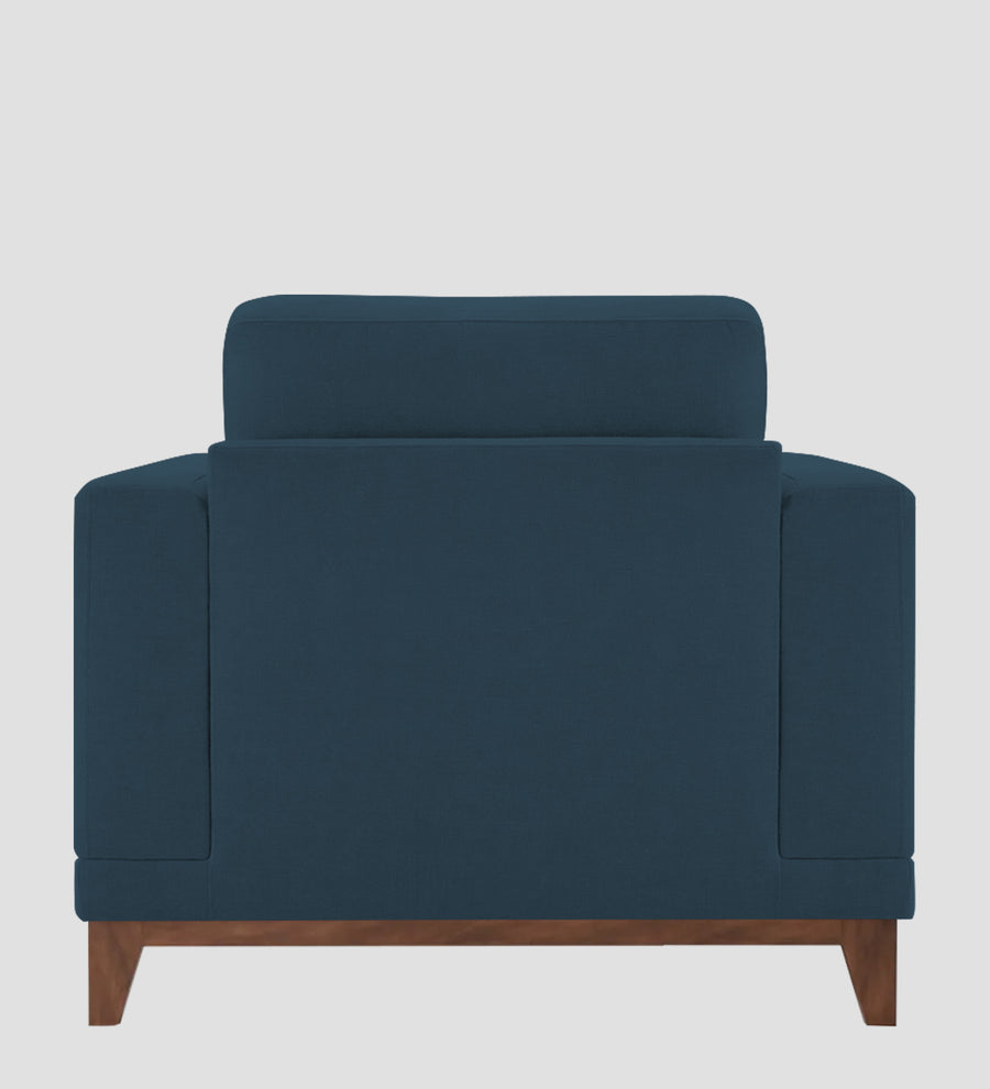 Esha Fabric 1 Seater Sofa In Cool Blue Colour - Febonic Living