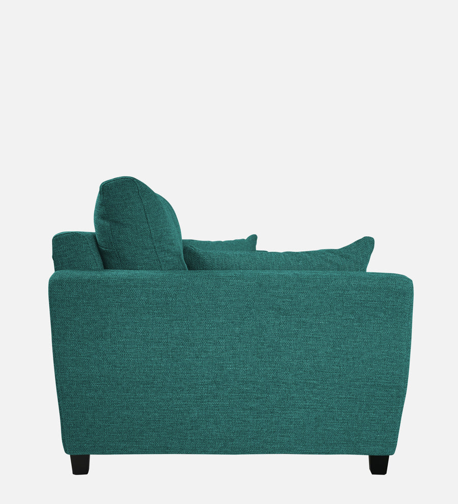 Mario Fabric 1 Seater Sofa In Sea Green Colour - Febonic Living