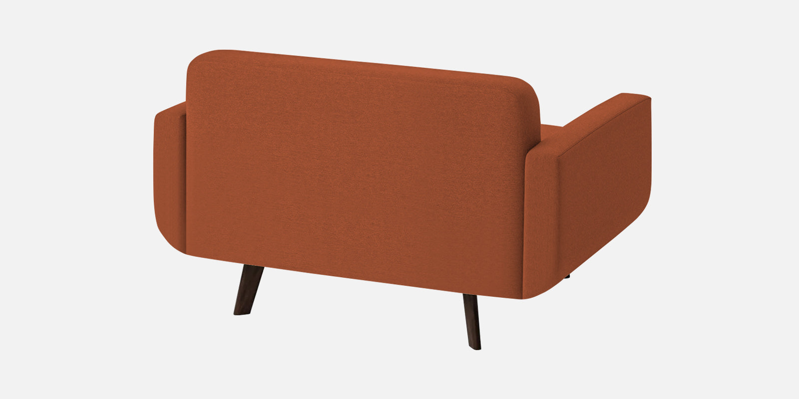 Marsela Fabric 2 Seater Sofa in Royal Orange Colour