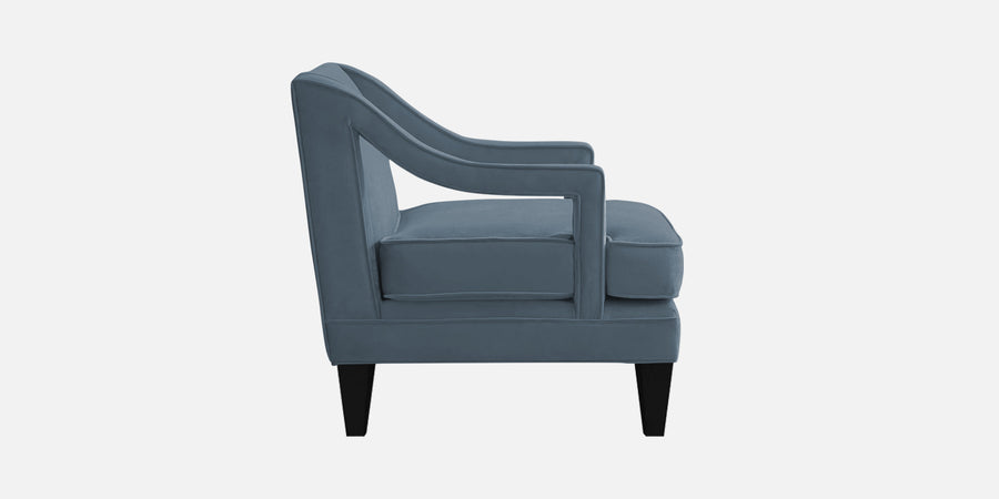 Daffy Velvet 2 Seater Sofa In Oxford Blue Colour - Febonic Living