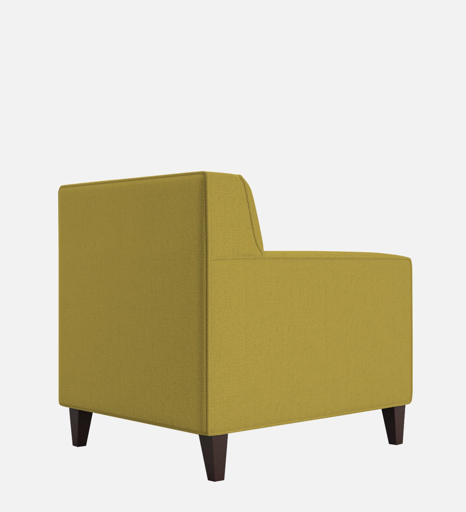 Miller Fabric 1 Seater Sofa in Parrot Green Colour