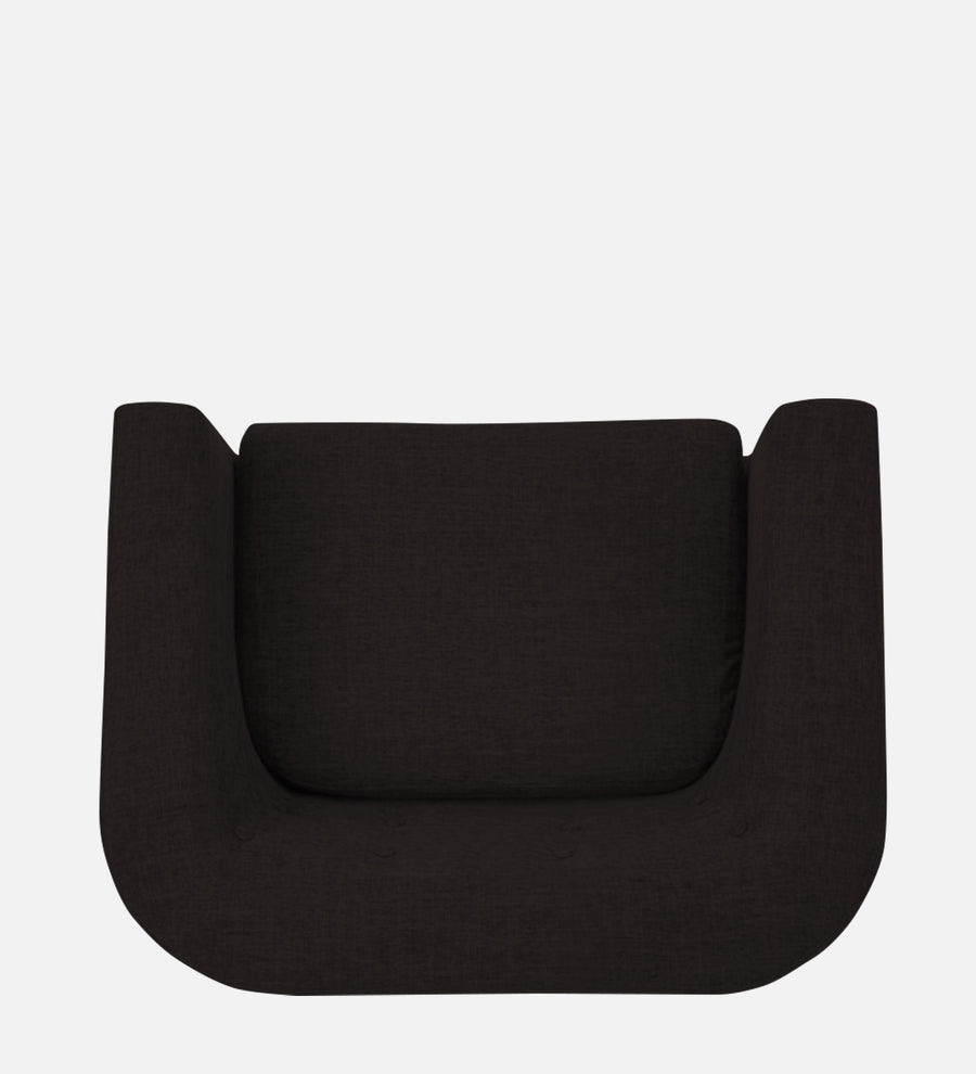 Casper Fabric 1 Seater Sofa In Cara Brown Colour - Febonic Living