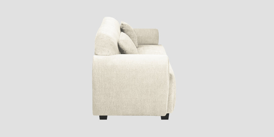 Apollo Fabric 2 Seater Sofa Inivory Cream Colour - Febonic Living