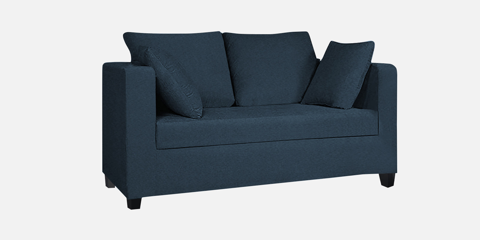 Nuska Fabric 2 Seater Sofa In Light Blue Colour - Febonic Living