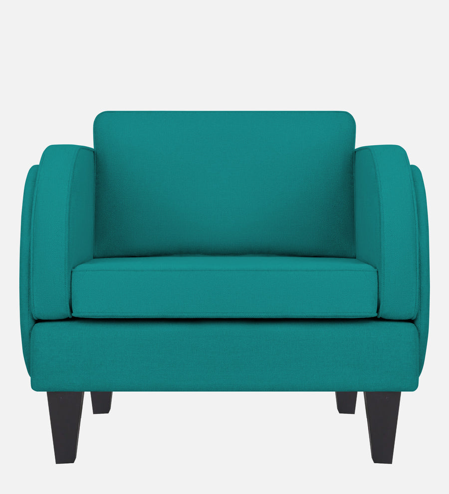 Siddy Fabric 1 Seater Sofa In Sea Green Colour - Febonic Living