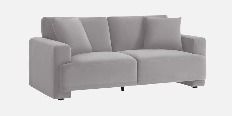 Kosta Velvet 2 Seater Sofa In Concrete Grey Colour - Febonic Living