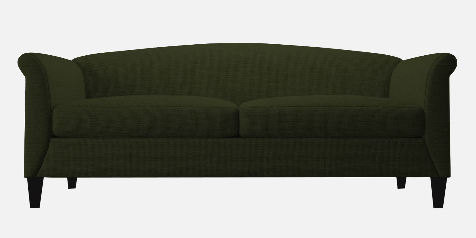 Kimber Fabric 3 Seater Sofa in Olive Green Colour