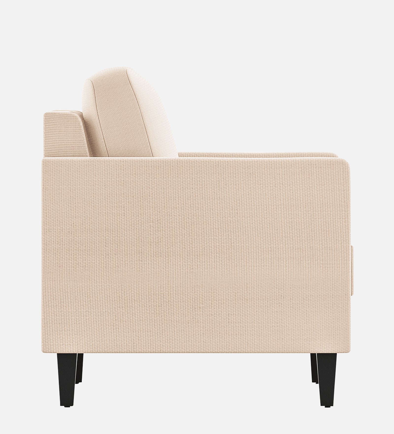 Nori Fabric 1 Seater Sofa In Woom Beige Colour