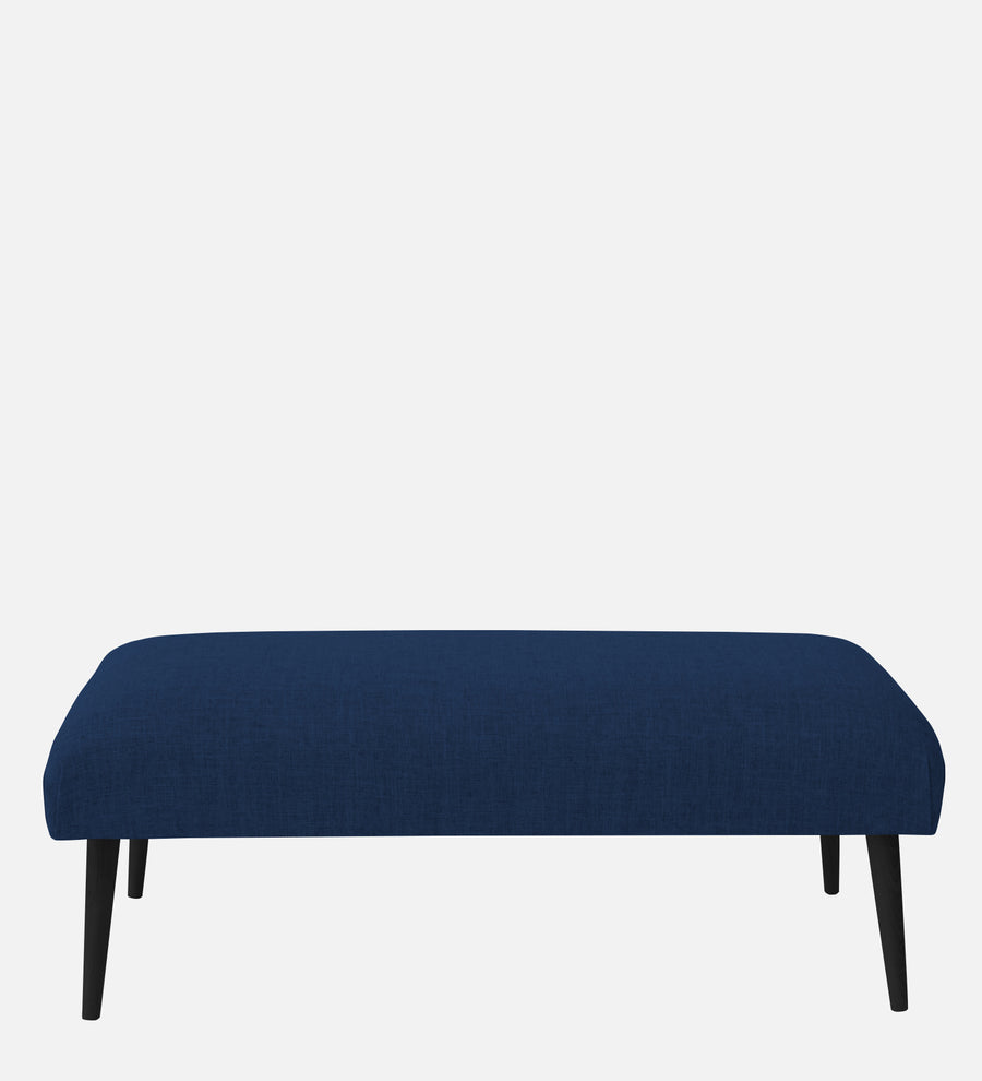Adon Velvet Bench In Imperial Blue Colour - Febonic Living