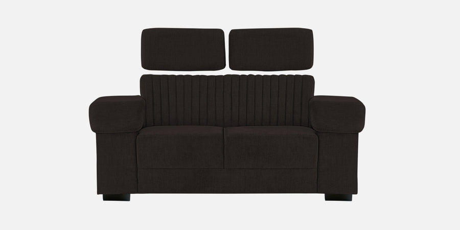 Draco Fabric 2 Seater Sofa In Cara Brown Colour - Febonic Living